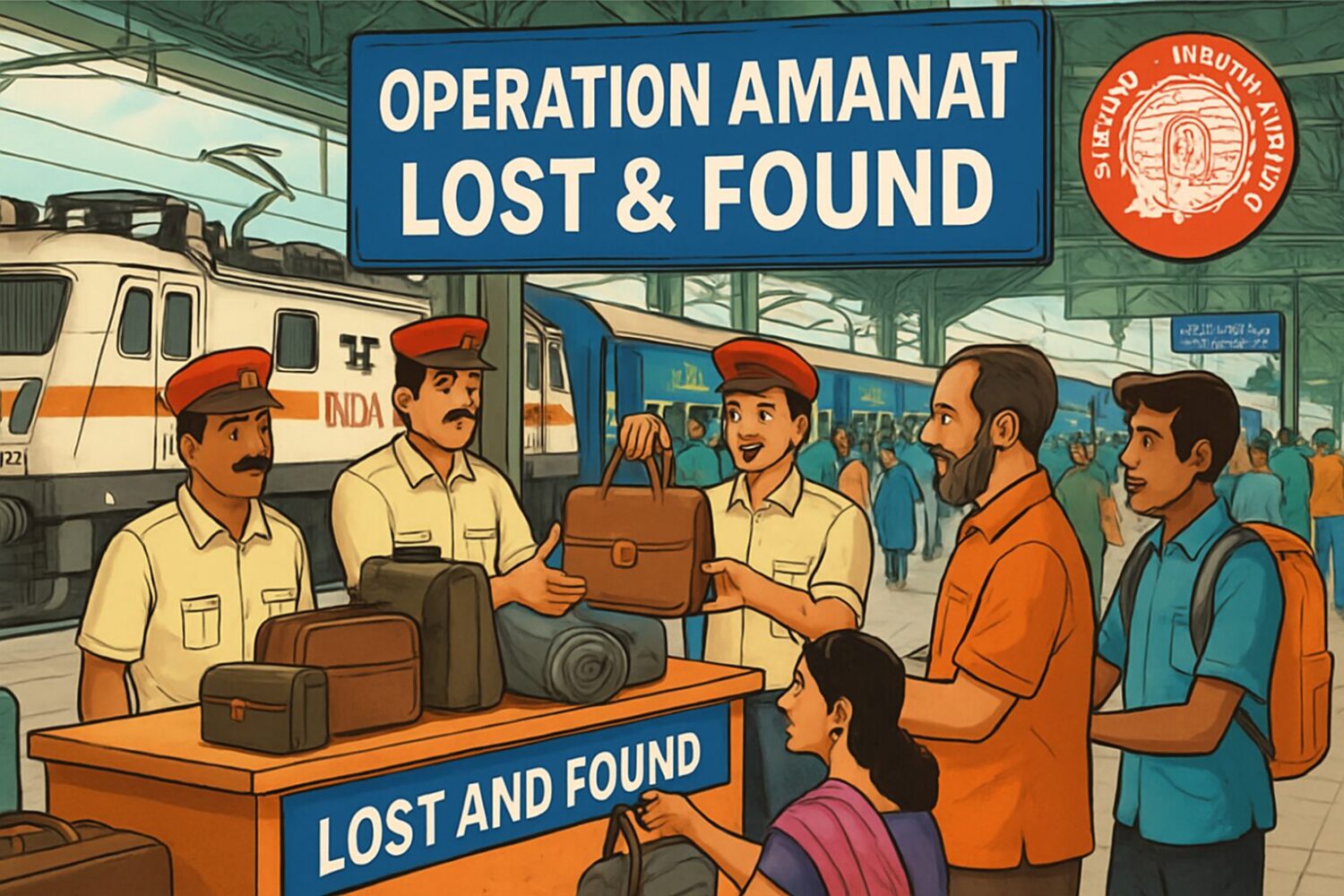 Operation Amanat : Find Lost Luggage – Lost & Found Indian Railways Counter