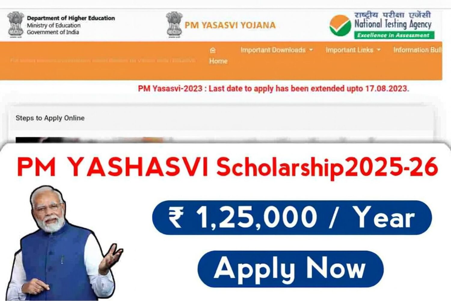 Indian Souls | AICTE YASHASVI Scholarship Scheme AICTE PM YASHASVI Scholarship Scheme 2025 Apply, Eligibility & Benefits