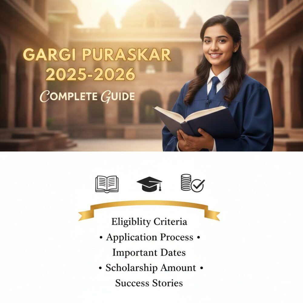 Indian Souls | Gargi Puraskar 2025 to 2026 Complete Guide Gargi Puraskar 2025 – 2026 Complete Guide