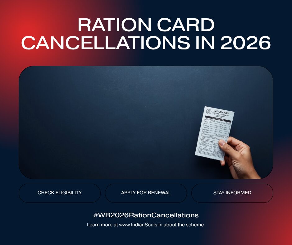 West Bengal Ration Card 2026: 63 Lakh Cards Cancelled: How to Check Your Name and Apply Fresh - Indian Souls West Bengal Ration Card 2026: 63 Lakh Cards Cancelled: How to Check Your Name and Apply Fresh